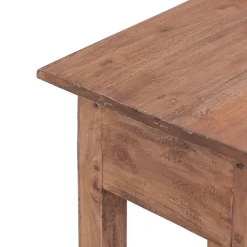 vidaXL Soporte para plantas madera maciza de caoba 30x30x75 cm Hot