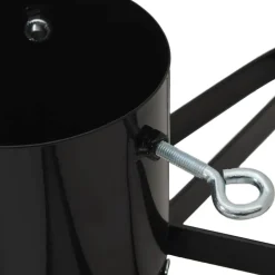 vidaXL Soporte para Árbol de Navidad 50 x 50 x 15,5 cm Acero Negro Sale