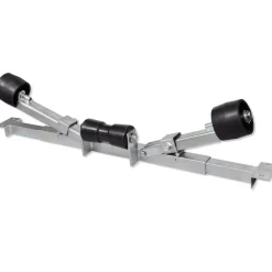 vidaXL Soporte para remolque de barco con rodillos Sale