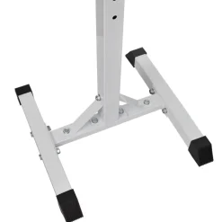 vidaXL Soporte para sentadillas con barra y mancuernas 30,5 kg Discount