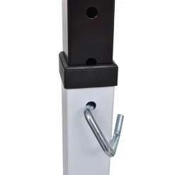vidaXL Soporte para sentadillas con barra y mancuernas 30,5 kg Discount