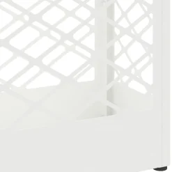 vidaXL Soporte para sombrilla 28 x 12 x 41 cm Acero White Best