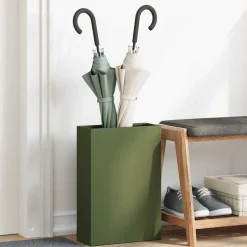 vidaXL Productos Del Hogar-Soporte para sombrilla 28 x 12 x 41 cm Acero
