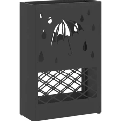 vidaXL Productos Del Hogar-Soporte para sombrilla 28 x 12 x 41 cm Acero