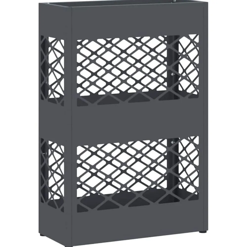 vidaXL Productos Del Hogar-Soporte para sombrilla 28 x 12 x 41 cm Acero