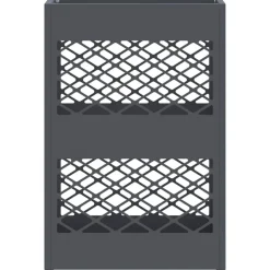 vidaXL Productos Del Hogar-Soporte para sombrilla 28 x 12 x 41 cm Acero