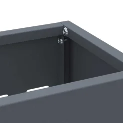 vidaXL Productos Del Hogar-Soporte para sombrilla 28 x 12 x 41 cm Acero
