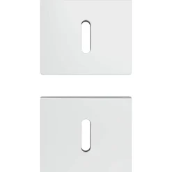 vidaXL Accesorios De Bricolaje-Soporte para Sostener Espejo 2 pcs Níquel 35 x 30 x 8,3 mm