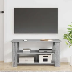 vidaXL Soporte para TV 100 x 40 x 50 cm Gris sonoma Sale