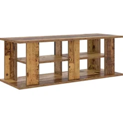 vidaXL Soporte para TV Madera vieja 96 x 35 x 33,5 cm Madera envejecida Discount