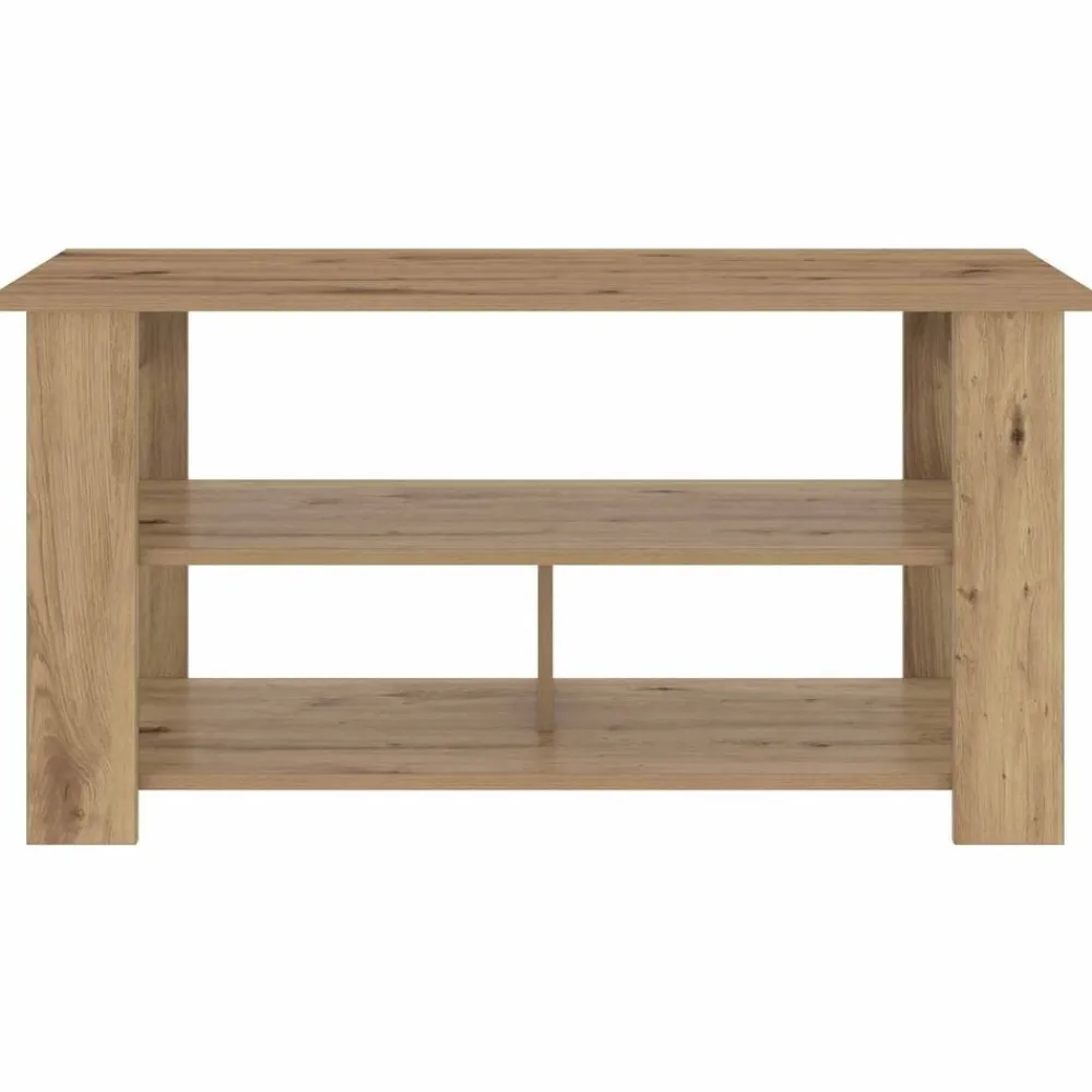 vidaXL Muebles Tv-Soporte para TV Roble artesanal 100 x 40 x 50 cm