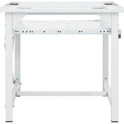vidaXL Accesorios Para Electrodomésticos-Soporte pedestal para lavadora con estante extraíble