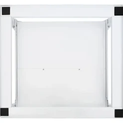 vidaXL Accesorios Para Electrodomésticos-Soporte pedestal para lavadora con estante extraíble