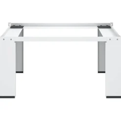 vidaXL Soporte pedestal para lavadora Blanco Hot
