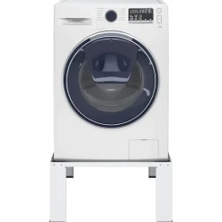 vidaXL Soporte pedestal para lavadora Blanco Hot
