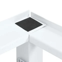 vidaXL Accesorios Para Electrodomésticos-Soporte pedestal para lavadora con estante extraíble