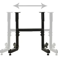 vidaXL Herramientas-Soporte universal para torno de madera