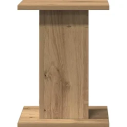 vidaXL Soportes altavoces 2 uds madera artesano 30x30x40 cm Roble Online