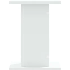 vidaXL Soportes altavoces 2 uds madera ingeniería 30x30x40 cm Blanco