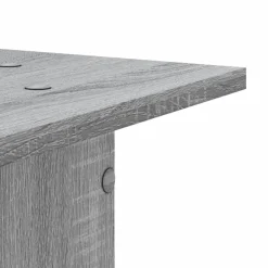 vidaXL Soportes altavoces 2 uds madera 30x30x40 cm Gris sonoma Discount