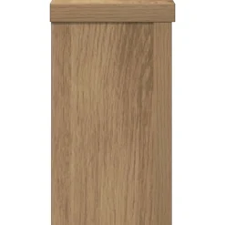 vidaXL Soportes de plantas 2 uds madera artisian 10x10x18 cm Roble Clearance
