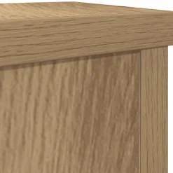 vidaXL Soportes de plantas 2 uds madera artisian 10x10x18 cm Roble Clearance