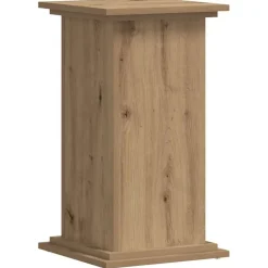 vidaXL Jardín-Soportes de planta madera ingeniería artisian 33x33x60 cm