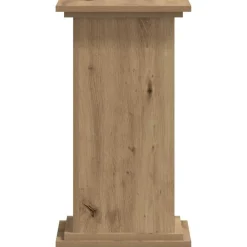 vidaXL Jardín-Soportes de planta madera ingeniería artisian 33x33x60 cm