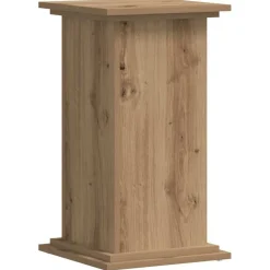 vidaXL Jardín-Soportes de planta madera ingeniería artisian 33x33x60 cm