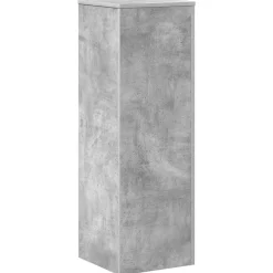 vidaXL Soportes de plantas madera ingeniería gris hormigón 33x33x100cm Gris hormig&oacute;n Hot
