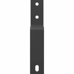 vidaXL Soportes derivación puerta granero 5 piezas para rieles planos Discount