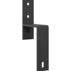 vidaXL Soportes derivación puerta granero 5 piezas para rieles planos Discount