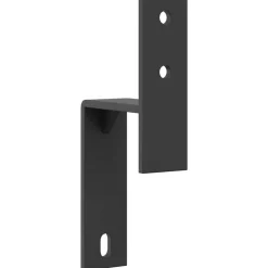 vidaXL Soportes derivación puerta granero 5 piezas para rieles planos Discount