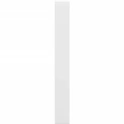 vidaXL Soportes estante de lavabo 2 unidades trapecio acero Blanco Outlet
