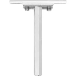 vidaXL Accesorios De Bricolaje-Soportes flotantes para estantes 12uds invisibles acero carbono
