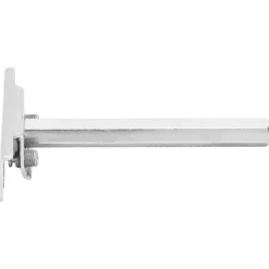 vidaXL Accesorios De Bricolaje-Soportes flotantes para estantes 12uds invisibles acero carbono