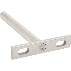 vidaXL Accesorios De Bricolaje-Soportes flotantes para estantes 12uds invisibles acero carbono