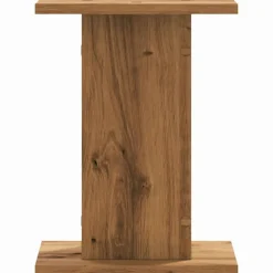 vidaXL Jardín-Soportes para plantas 2 uds madera artisian 30x30x40 cm
