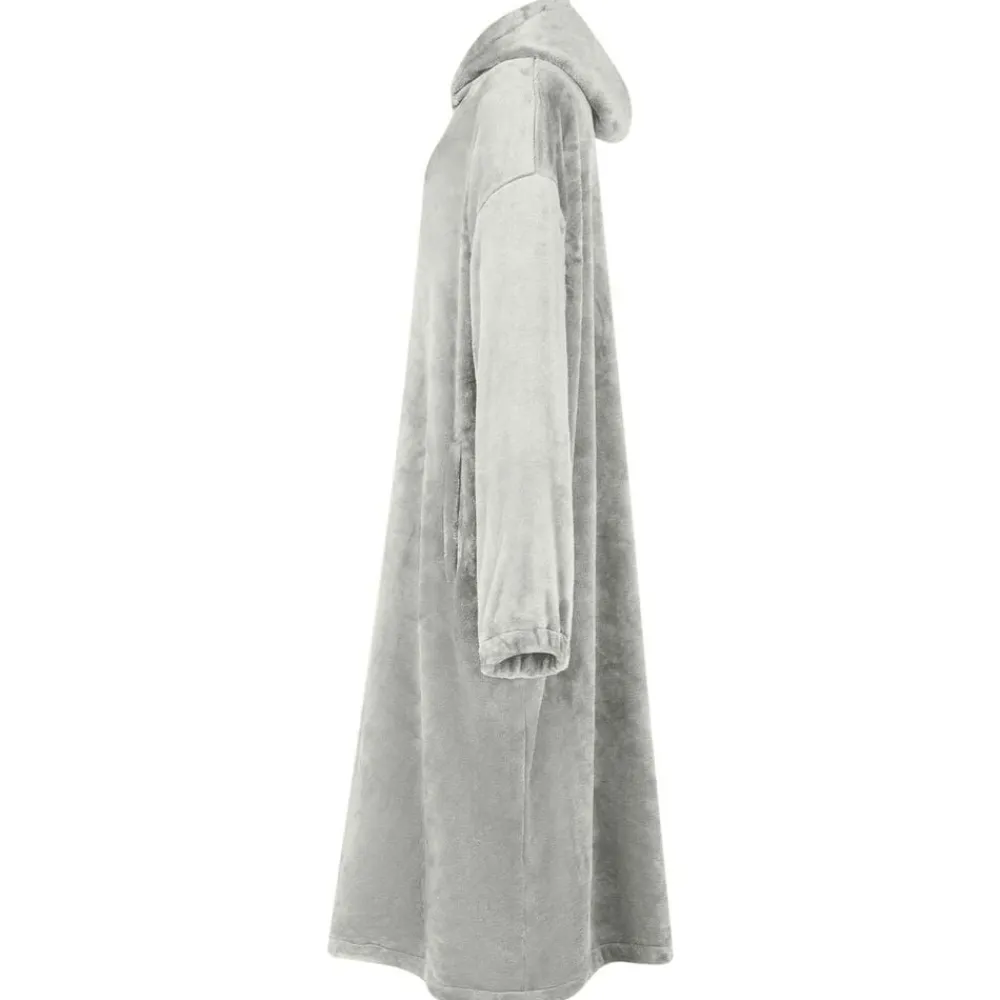 vidaXL Sudadera manta s Franela Gris Discount