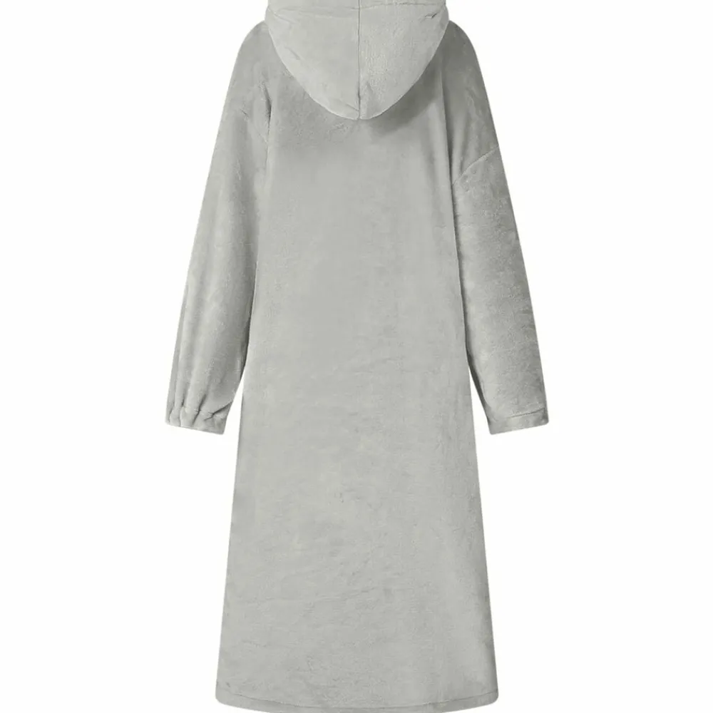 vidaXL Sudadera manta s Franela Gris Discount
