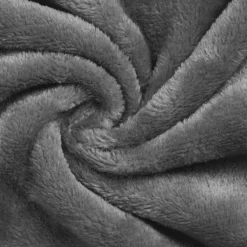 vidaXL Sudadera manta Tamaño F Franela Gris oscuro New