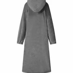 vidaXL Sudadera manta s Franela Gris oscuro
