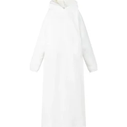 vidaXL Sudadera manta M Forro Polar y Franela White Discount