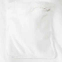 vidaXL Sudadera manta M Forro Polar y Franela White Discount