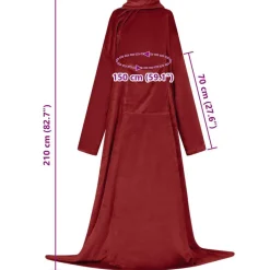 vidaXL Ropa Y Accesorios-Sudadera manta Tamaño F Franela
