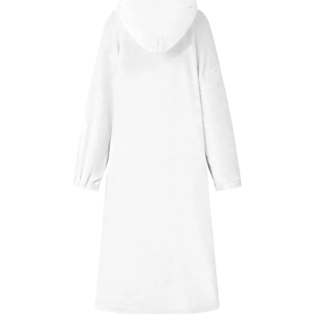 vidaXL Sudadera manta s Franela White Sale