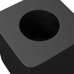 vidaXL Sujeta Cajón 2 pcs Negro 15 x 15 x 15mm Copólímero PP Best