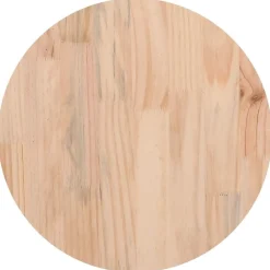 vidaXL Accesorios Para Mesas-Superficie de mesa madera maciza de pino Ø30x2,5 cm