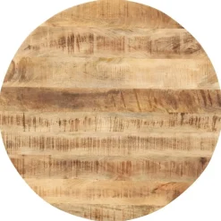 vidaXL Accesorios Para Mesas-Superficie de mesa redonda madera maciza de mango 15-16 mm 40cm