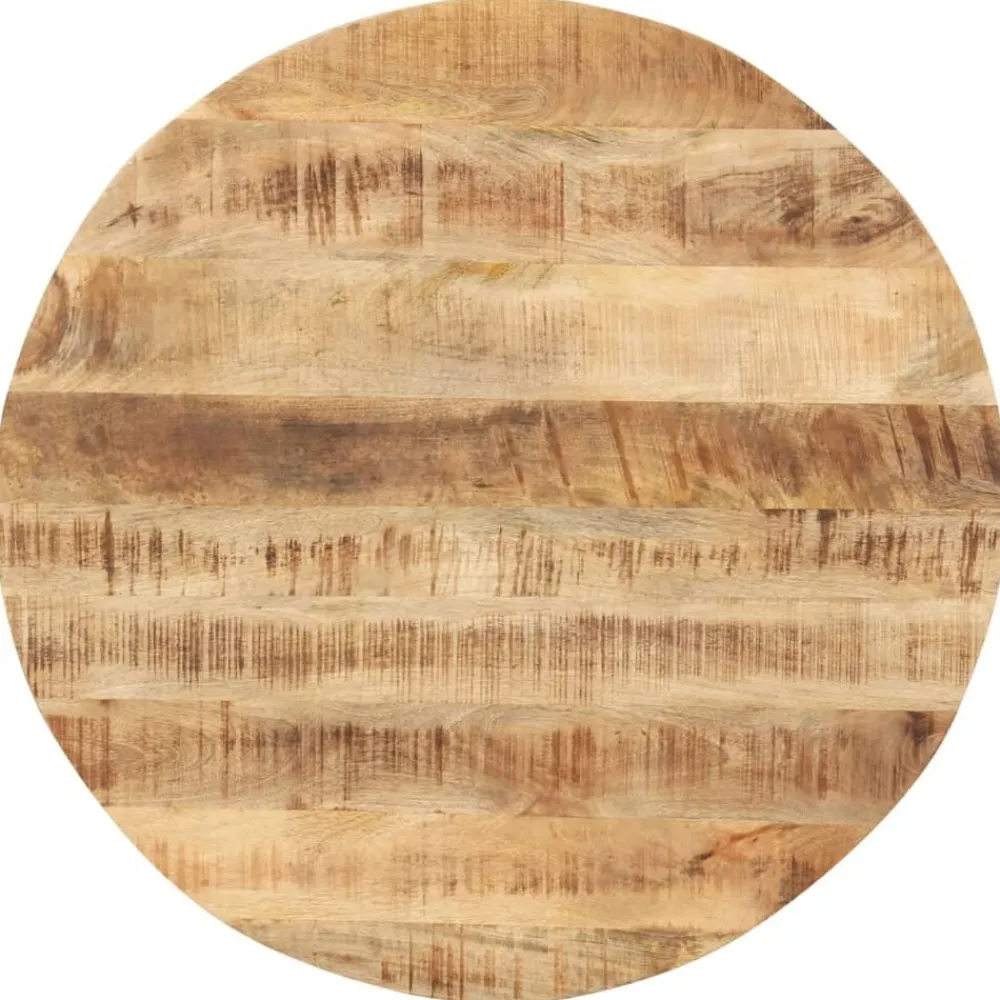 vidaXL Accesorios Para Mesas-Superficie de mesa redonda madera maciza de mango 15-16 mm 40cm